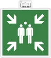 Produktbild: Exacompta 67005E Klebeband, Sammelpunkt, 20 cm, Grün