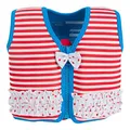 Produktbild: Konfidence Jacket - Premium Schwimmweste für Kinder | Einstellbarer Auftrieb | UKCA- & CE-Konform | Von Schwimmschulen Empfohlen | Über 25 Jahre Erfahrung(Martha Red Stripe, Large)