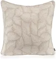 Produktbild: H.O.C.K. Dekokissen Nelly, mit Blätter-Muster, Kissenhülle mit Füllung, 1 Stück