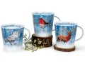 Produktbild: 3er Set DUNOON Becher, Tassen Cairngorm MOONLIGHT Wintertiere 480ml Formano