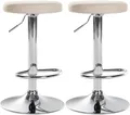 Produktbild: CLP Barhocker Ponte Kunstleder (2er Set, 2 St., 2er), drehbar und höhenverstellbar