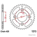 Produktbild: Kettenrad Teilung 420 Zähne 37 Stahl Kettenrad hinten JTR1213.37