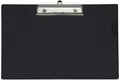 Produktbild: MAUL Schreibmappe Schreibplatte A4 mit Folienüberzug Klemmer lange Seite schwarz