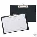 Produktbild: MAUL 2 Stück Klemmbrett mit Folienüberzug, DIN A4 quer, schwarz