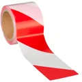 Produktbild: Absperrband rot-weiß, 500 m, extra reißfest, Art. 10980, Flatterband, Warnband
