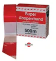 Produktbild: Kelmaplast Absperrband Länge 500 m Breite 80 mm rot/weiß geblockt reißfest
