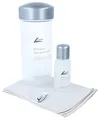 Produktbild: LEADER Brillenbad SET - Schüttelbad mit Spezialreiniger 50ml + Microfasertuch - Patentiertes Brillenreinigungsgerät - Innovative Brillenreinigung wie vom Optiker für Gläser und Gestell