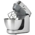Produktbild: Kenwood Küchenmaschine Prospero+ KHC29.A0SI mit 4,3 L Edelstahlschüssel, inkl. Schneebesen, K-Teigbesen, Knethaken & Spritzschutz, Speisen für bis zu 6 Personen, 1000 W, kompaktes Design, Silber