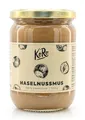 Produktbild: KoRo - Haselnussmus 2 x 500 g - Aus 100% Haselnüsse ohne Zucker und Salz oder andere Zusätze - Perfekt als Brotaufstrich