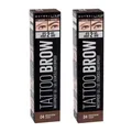 Produktbild: Maybelline Tattoo Brow Waterproof Gel - 04 Medium Brown x2