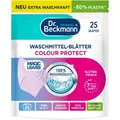 Produktbild: Dr.Beckmann Waschmittel Magic Leaves Color Protect, Blätter, 100% wasserlöslich, Blüten-Frisch, WL 25