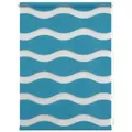 Produktbild: Doppelrollo Duo Rollo Welle Klemmfix, ohne Bohren, Roomy, Klemmbar, Klemmbar blau 90 cm x 150 cm