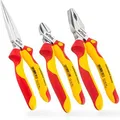 Produktbild: Wiha Zangenset 26852, Professional electric, 3 Zangen, 160 - 200 mm, VDE isoliert