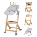 Produktbild: Kinderkraft ENOCK + CALMEE - Mitwachsender Hochstuhl & Liege - Ergonomie & Sicherheit - Skandinavisches Design - Für Kinder bis 35 kg