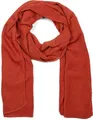 Produktbild: styleBREAKER Damen Schal fein gekreppt | Leichter Plissee-Schal für stilvolle Looks | Elegantes Halstuch mit fließenden Falten | Modisch Vielseitig & Angenehm weich | 96 x 192 cm, Farbe:Cognac