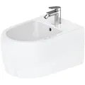 Produktbild: Duravit Qatego Wandbidet, 1 Hahnloch, mit Überlauf, 385x570x285mm, 2263152000, Farbe: Weiß mit HygieneGlaze