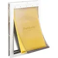 Produktbild: Petsafe Haustür Mit Drei Klappen Silber 56x35 Cm