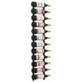 Produktbild: Wand-Weinregal für 12 Flaschen Schwarz Eisen