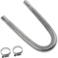 Produktbild: Abgasschlauch 60cm, Edelstahl, 25mm, für Stromerzeuger, Auto, Heizung, Schall...