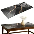 Produktbild: TISCHPLATTE 60x60 cm Marmormuster mit Adern