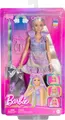 Produktbild: Mattel Barbie Fun & Fancy Puppe mit Accessoires, Modepuppe mit extra langem blondem Haar und 2 Looks