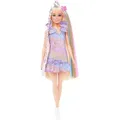 Produktbild: Barbie Fun & Fancy Puppe mit Accessoires, Modepuppe mit extra langem blondem Haar und 2 Looks