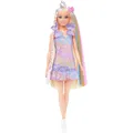 Produktbild: Barbie Fun & Fancy Puppe mit Accessoires, Modepuppe mit extra langem blondem Haa