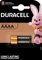 Produktbild: Duracell dur041660 Alkaline 1,5 V Akku wiederaufladbar – Akkus (Alkaline, 1,5 V, schwarz, 42 x 8,3 x 8,3 mm, AAA)