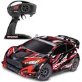 Produktbild: Traxxas # TRX74154-4-RED - Ford Fiesta ST Rally Brushless BL-2s - RED