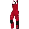 Produktbild: Leibwächter Latzhose Flex-line Flexl22 Gr. 42 Rot/schwarz