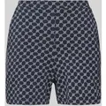 Produktbild: JOOP! Collection Regular Fit Pyjama-Shorts mit elastischem Bund 'Kornblume' in Marine, Größe 38