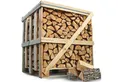 Produktbild: holz4home® Kaminholz Brennholz Eiche 450-500 kg auf Palette I 1 RM / 1,6 SRM, Feuerholz Kammergetrocknet