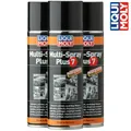 Produktbild: 3x LIQUI MOLY 3304 Multi-Spray Plus 7 Fettspray Multifunktion Schmierspray 300ml