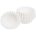 Produktbild: 440 Kaffeefilter Für Korbfilter Kaffeemaschine In Weiß / 80/200 Filtertüten Aus Hochwertigem 28G Korbfilterpapier +Plus: 10%
