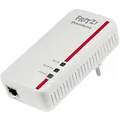 Produktbild: AVM FRITZ! 1260E Powerline-Adapter 1200 Mbit/s WLAN AC (bis 866 MBit/s brutto, 5 GHz) und N (bis 400 MBit/s brutto, 2,4 GHz) verbindet PC, Tablet, Smartphone, Drucker und andere netzwerkfähige Geräte