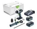 Produktbild: Festool GmbH Festool Akku-Bohrschrauber QUADRIVE TDC 18/4 5,0/4,0 I-Plus 577649