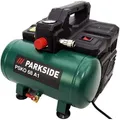 Produktbild: Parkside Kompressor Silent PSKO 68 tragbar 550W, 550 W, max. 8 bar, Nur 56,7 dB Lautstärke (Schalldruckpegel)