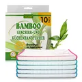 Produktbild: Muxel Bambus Geschirr Trockentuch Geschirrhandtücher Küchenhandtücher10 Geschirrtücher