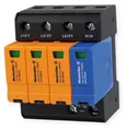 Produktbild: Weidmüller 2591080000 VPU AC II 3+1 300/50 Überspannungsableiter 50 kA 1St.