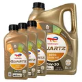 Produktbild: Total Quartz 9000 Future FGC 5W-30 / 5 Liter Kanister + 3x 1 Liter Flasche API