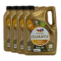 Produktbild: TOTAL Quartz 9000 Future FGC SAE 5W-30 Motorenöl dexos1 Gen3 , 4x5 Liter