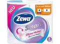 Produktbild: Toilettenpapier Zewa Smart, weiß, 3-lagig, 300 Blatt pro Rolle, 4 Rollen