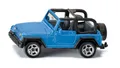 Produktbild: siku 1342, Jeep Wrangler, Metall/Kunststoff, Blau, Spielzeugauto für Kinder, Anhängerkupplung