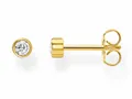 Produktbild: Thomas Sabo Charming Collection - H2136-414-14 - 1 Stück Ohrstecker - Ohrring - Silber - Gelbgold - Zirkonia - Klar