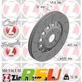 Produktbild: 2x Zimmermann Bremsscheibe FORMULA Z 100.3367.70 Höhe 50 mm Lochkreis 112 mm