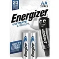 Produktbild: Energizer Batterie Ultimate Lithium AA Mignon 2 Stück