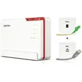 Produktbild: Fritzbox Computer Systems Wlan-router 2.5 Gigabit Ethernet Tri-band (2,4 Ghz/5 Ghz/6 Ghz) Weiß