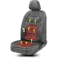 Produktbild: WALSER Sitzheizung Auto 1 Stück Premium Auto Sitzauflagen beheizbare Sitzauflage Auto Vordersitze Calor Auto Sitzheizung Sitzlehne/Sitzfläche Sit... - Schwarz
