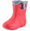 Produktbild: Ladeheid EVA Regenschuhe mit herausnehmbares Innenfutter LA-CA-04 Gummistiefel Kinder gefüttert und federleicht