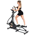 Produktbild: Christopeit Fit Wheel Pro Front-Crosstrainer-Ergometer – 32-stufige Magnetbremsung, LED Smart Control, Bluetooth Pulsmessung, Gelenkschonendes Heimfitnessgerät mit Vielfältigen Trainingsprogrammen
